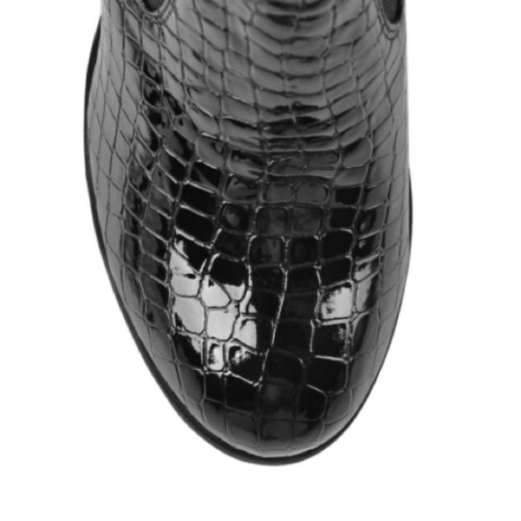 Onlymaker Women's Comfy Elastic Ankle Booties Platform Chunky High Heel … - Picture 4 of 6